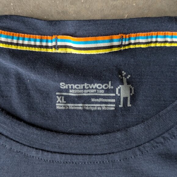 Smartwool Merino Sport 150 Mountain Journey Graphic Tee size XL - Picture 5 of 7
